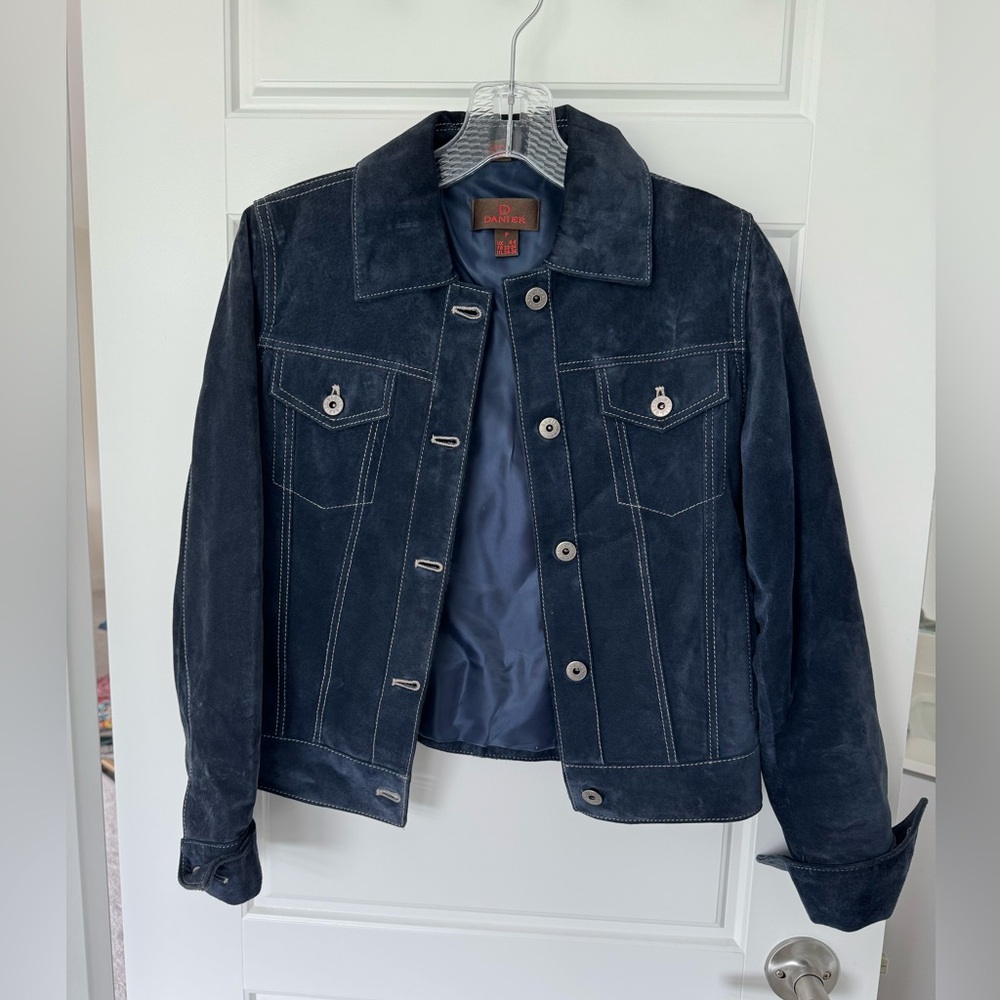 Y2K suede Danier jacket